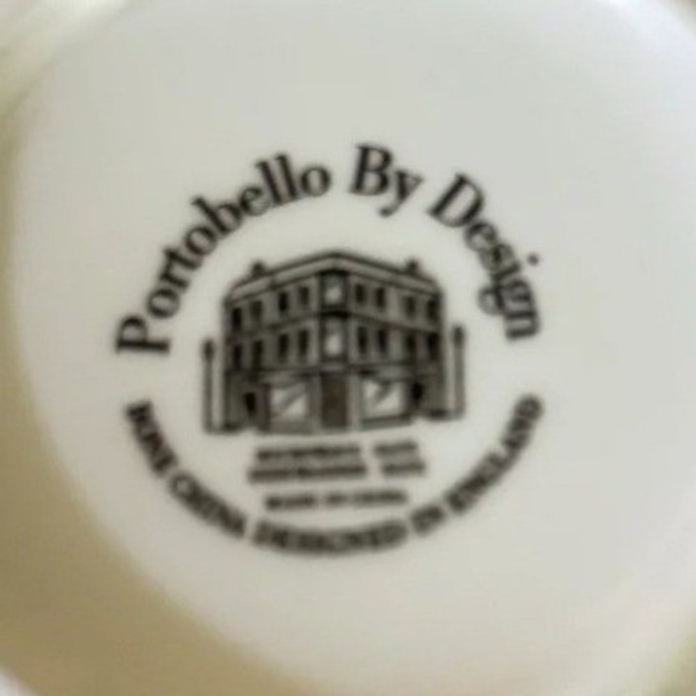 Portobello by Design Dog Mug White Multicolor‎ Bone China Oversized - Picture 3 of 3